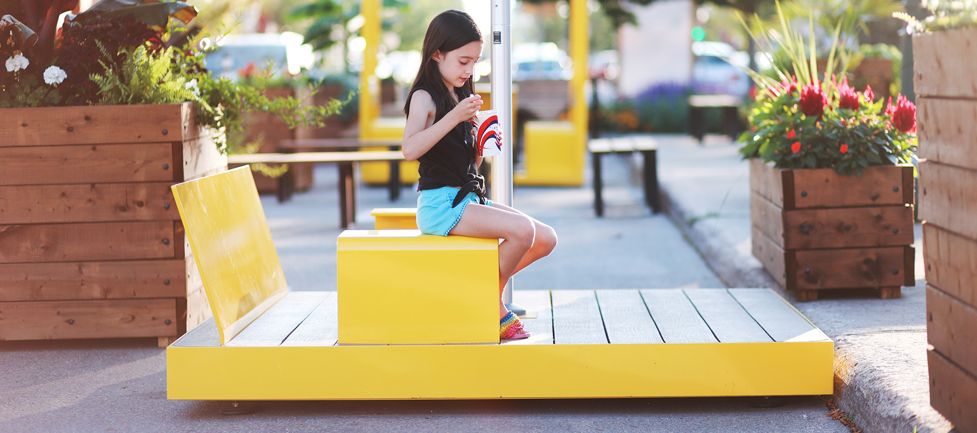 MORELLI À L'AAPQ 2022 Morelli mobilier urbain