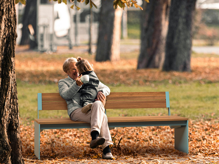 Banc urbain - mobilier urbain