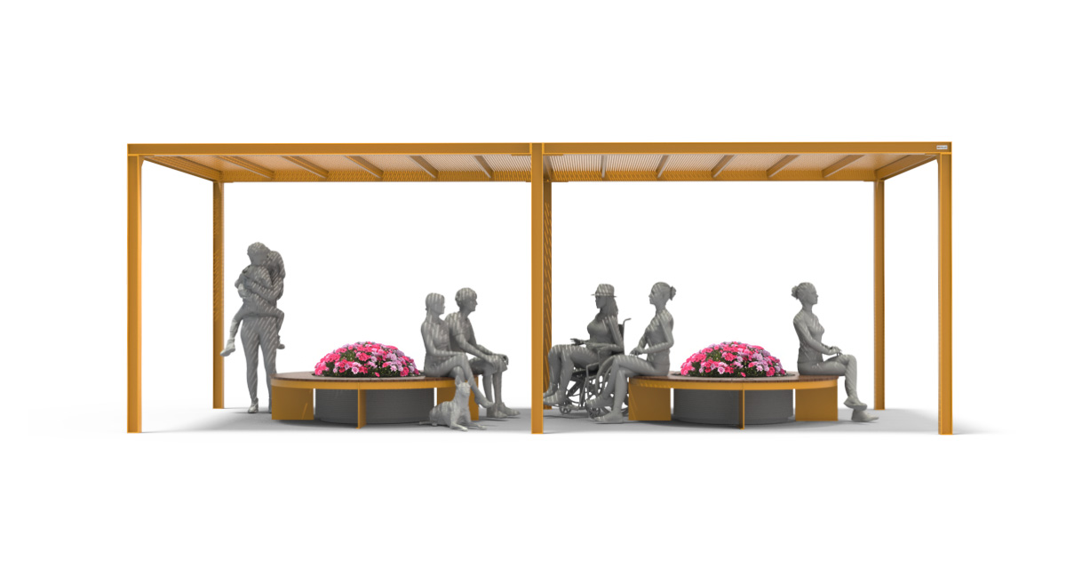 Banc urbain modulaire, accès universel (PMR), mobilier urbain, Modular Pergola, Banc public, Mobilier urbain, Abri de table de pique-nique, table de pique-nique Pergola mobilier urbain, mobilier d'espace collaboratif extérieur, mobilier scolaire extérieur, mobilier d'extérieur, mobilier d'extérieur scolaire, mobilier d'extérieur de station touristique, mobilier d'extérieur commercial, mobilier d'extérieur de parc, Mobilier de terrasse sur toit, Mobilier de terrasse commercial, Mobilier d'extérieur de place publique, Mobilier d'extérieur de site touristique, Mobilier modulaire urbain, Mobilier d'espace public, Modular urban bench, universal access (ADA), public bench, pergola urbaine, Street furniture, urban furniture, Urban bench shelter, urban bench urban pergola urban furniture, sunshade, umbrella, outdoor collaborative space furniture, outdoor school furniture, outdoor furniture, school outdoor furniture, touristic station outdoor furniture, commercial outdoor furniture, Park outdoor furniture, Rooftop terrace furniture, Commercial terrace furniture, Public square outdoor furniture, Touristic site outdoor furniture, Urban modular furniture, Public space furniture.