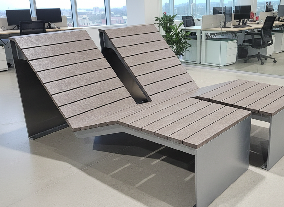 CHAISE LONGUE URBAINE TRÈS DURABLE