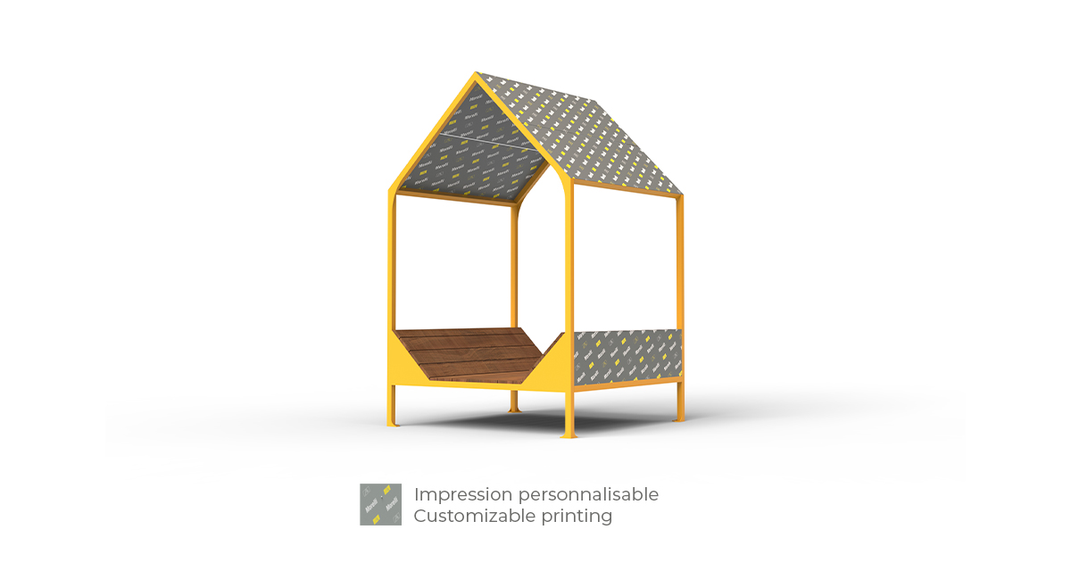 Chaise longue urbaine, méridienne urbaine, plateforme chaise longue, maisonnette, abri solaire, abri de pique-nique, mobilier urbain, banc public, mobilier espace public, mobilier extérieur, mobilier d'espace collaboratif extérieur, mobilier espace commercial, mobilier de parc, mobilier scolaire, station touristique, mobilier terrasse commerciale, mobilier place publique, mobilier toit-terrasse extérieur, mobilier modulaire urbain Urban lounge chair, urban resting platform, house, sunshade, solar shelter, picnic shelter, urban furniture, street furniture, site furnishings, public bench, public space furniture, public square outdoor furniture, outdoor furniture, outdoor collaborative space furniture, commercial furniture, park furniture, school outdoor furniture, touristic station, touristic site outdoor furniture, commercial terrace furniture, rooftop terrace furniture, urban modular furniture