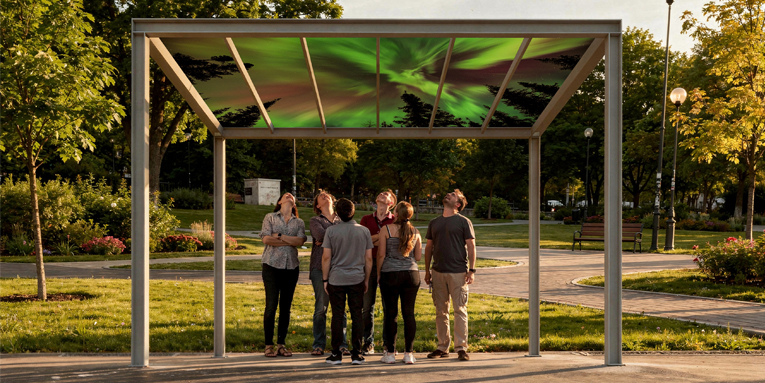 Espace pique-nique, pergola, pergola modulaire, pergola urbaine, abri solaire, mobilier urbain, banc public, mobilier espace public, mobilier extérieur, mobilier d'espace collaboratif extérieur, mobilier espace commercial, mobilier de parc, mobilier scolaire, station touristique, mobilier terrasse commerciale, mobilier place publique, mobilier toit-terrasse extérieur, mobilier modulaire urbain Picnic area, pergola, modular pergola, urban pergola, sunshade, solar shelter, urban furniture, street furniture, site furnishings, public bench, public space furniture, public square outdoor furniture, outdoor furniture, outdoor collaborative space furniture, commercial furniture, park furniture, school outdoor furniture, touristic station, touristic site outdoor furniture, commercial terrace furniture, rooftop terrace furniture, urban modular furniture