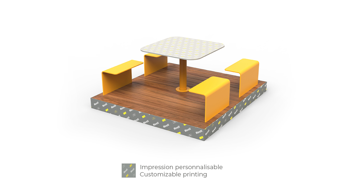 Plateforme, module d’assise urbaine, chaise longue, espace pique-nique, mobilier urbain, banc public, mobilier espace public, mobilier extérieur, mobilier d'espace collaboratif extérieur, mobilier espace commercial, mobilier de parc, mobilier scolaire, station touristique, mobilier terrasse commerciale, mobilier place publique, mobilier toit-terrasse extérieur, mobilier modulaire urbain Platform, urban seating platform, lounge chair, picnic area, urban furniture, street furniture, site furnishings, public bench, public space furniture, public square outdoor furniture, outdoor furniture, outdoor collaborative space furniture, commercial furniture, park furniture, school outdoor furniture, touristic station, touristic site outdoor furniture, commercial terrace furniture, rooftop terrace furniture, urban modular furniture