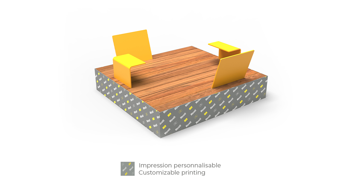 Plateforme, module d’assise urbaine, chaise longue, espace pique-nique, mobilier urbain, banc public, mobilier espace public, mobilier extérieur, mobilier d'espace collaboratif extérieur, mobilier espace commercial, mobilier de parc, mobilier scolaire, station touristique, mobilier terrasse commerciale, mobilier place publique, mobilier toit-terrasse extérieur, mobilier modulaire urbain Platform, urban seating platform, lounge chair, picnic area, urban furniture, street furniture, site furnishings, public bench, public space furniture, public square outdoor furniture, outdoor furniture, outdoor collaborative space furniture, commercial furniture, park furniture, school outdoor furniture, touristic station, touristic site outdoor furniture, commercial terrace furniture, rooftop terrace furniture, urban modular furniture