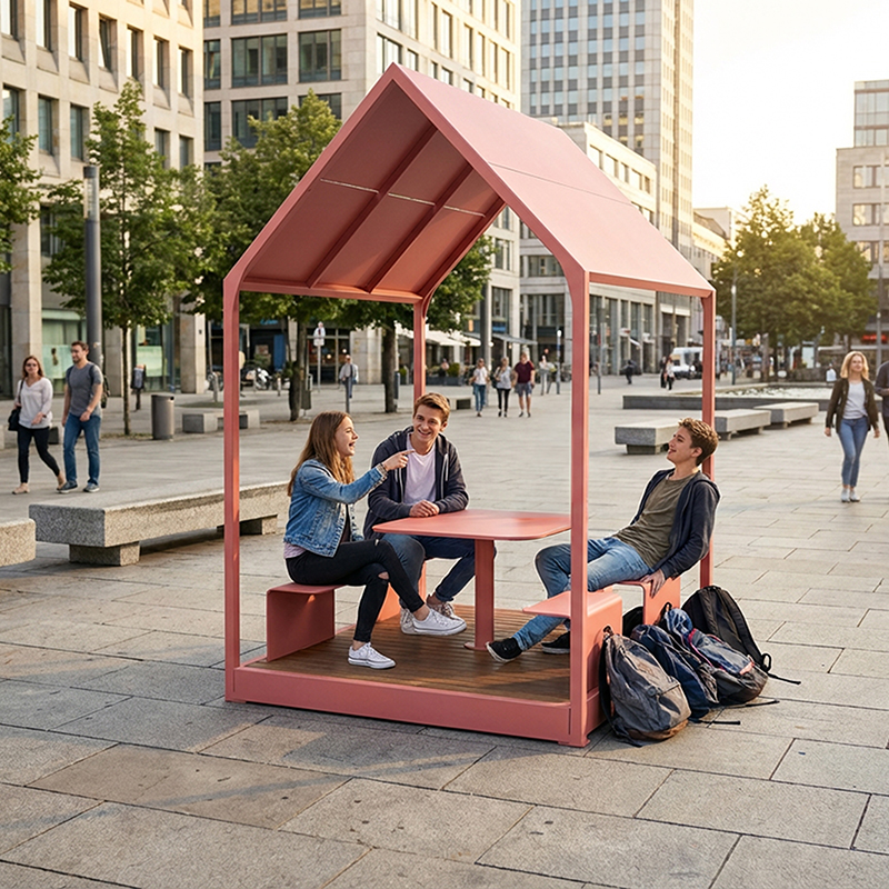 Table pique-nique modulaire, accès universel (PMR), maisonnette, abri solaire, Abri de table de pique-nique, mobilier urbain, table à pique-nique, table publique, banc public, mobilier espace public, mobilier extérieur, mobilier d'espace collaboratif extérieur, mobilier espace commercial, mobilier de parc, mobilier scolaire, station touristique, mobilier terrasse commerciale, mobilier place publique, mobilier toit-terrasse extérieur, mobilier modulaire urbain Modular picnic table, universal access (ADA), house, sunshade, solar shelter, Picnic table shelter, urban furniture, street furniture, site furnishings, public table, public bench, modular picnic table, public space furniture, public square outdoor furniture, outdoor furniture, outdoor collaborative space furniture, commercial furniture, park furniture, school outdoor furniture, touristic station, Touristic site outdoor furniture, commercial terrace furniture, rooftop terrace furniture, urban modular furniture