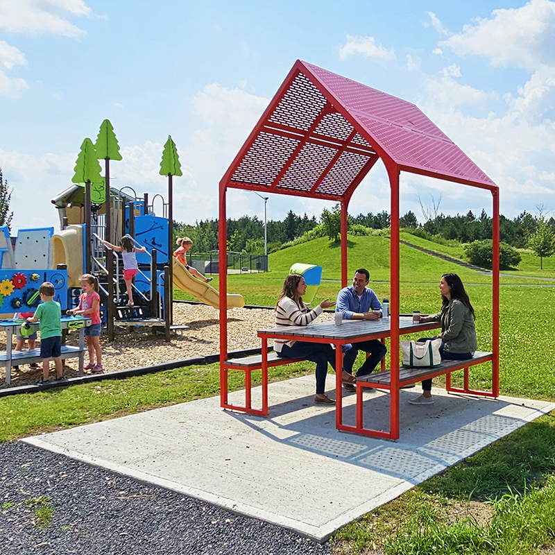 Table pique-nique modulaire, accès universel (PMR), maisonnette, abri solaire, Abri de table de pique-nique, mobilier urbain, table à pique-nique, table publique, banc public, mobilier espace public, mobilier extérieur, mobilier d'espace collaboratif extérieur, mobilier espace commercial, mobilier de parc, mobilier scolaire, station touristique, mobilier terrasse commerciale, mobilier place publique, mobilier toit-terrasse extérieur, mobilier modulaire urbain Modular picnic table, universal access (ADA), house, sunshade, solar shelter, Picnic table shelter, urban furniture, street furniture, site furnishings, public table, public bench, modular picnic table, public space furniture, public square outdoor furniture, outdoor furniture, outdoor collaborative space furniture, commercial furniture, park furniture, school outdoor furniture, touristic station, Touristic site outdoor furniture, commercial terrace furniture, rooftop terrace furniture, urban modular furniture