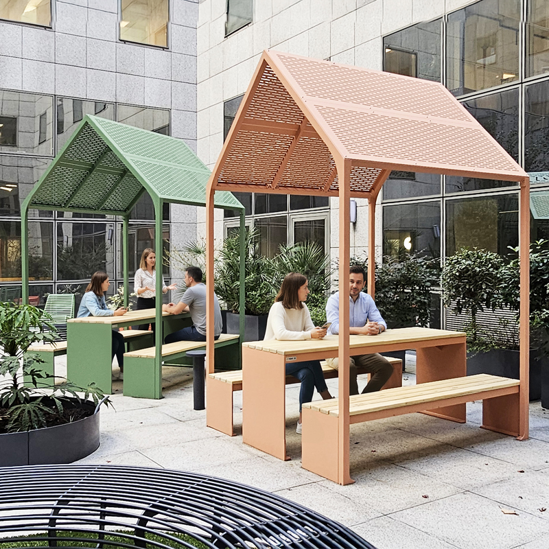 Table pique-nique modulaire, accès universel (PMR), maisonnette, abri solaire, Abri de table de pique-nique, mobilier urbain, table à pique-nique, table publique, banc public, mobilier espace public, mobilier extérieur, mobilier d'espace collaboratif extérieur, mobilier espace commercial, mobilier de parc, mobilier scolaire, station touristique, mobilier terrasse commerciale, mobilier place publique, mobilier toit-terrasse extérieur, mobilier modulaire urbain Modular picnic table, universal access (ADA), house, sunshade, solar shelter, Picnic table shelter, urban furniture, street furniture, site furnishings, public table, public bench, modular picnic table, public space furniture, public square outdoor furniture, outdoor furniture, outdoor collaborative space furniture, commercial furniture, park furniture, school outdoor furniture, touristic station, Touristic site outdoor furniture, commercial terrace furniture, rooftop terrace furniture, urban modular furniture